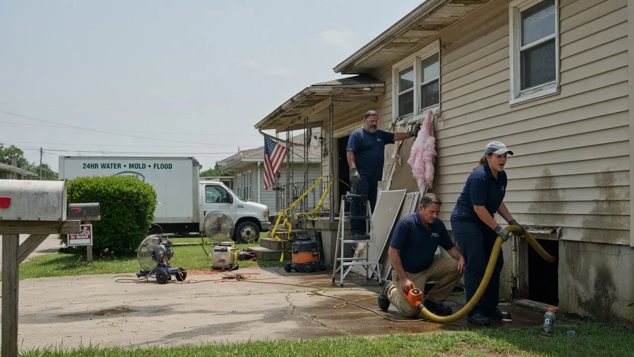 Water Damage Repair in Blanchardville, WI near me